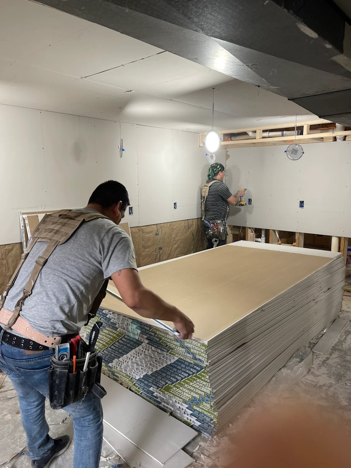 Drywall installation